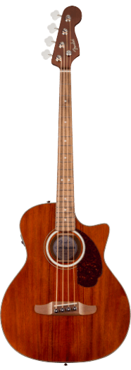 Fender California Deluxe Kingman Bass CE Mahogany, Walnut Fingerboard, Natural