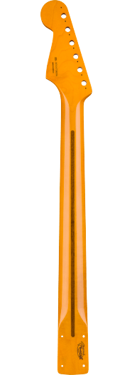 Fender Classic Series '50s Stratocaster Neck, Lacquer Finish, 21 Vintage Frets, Soft "V" Shape, Maple Fingerboard