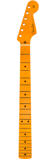 Fender Classic Series '50s Stratocaster Neck, Lacquer Finish, 21 Vintage Frets, Soft "V" Shape, Maple Fingerboard