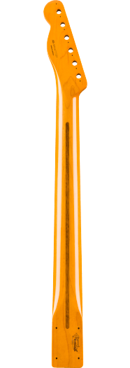 Fender Classic Series '50s Telecaster Neck, Lacquer Finish, 21 Vintage-Style Frets, Maple Fingerboard