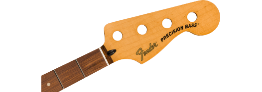 Fender Precision to Jazz Bass Conversion Neck, 20 Med Jumbo Frets, 12" Radius, Pau Ferro