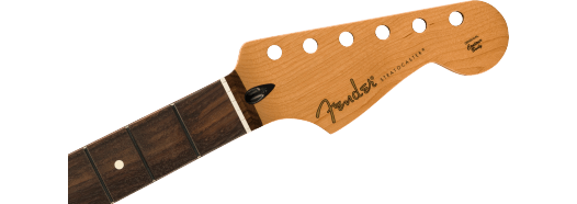 Fender Satin Roasted Maple Stratocaster Neck, 22 Jumbo Frets, 12", Rosewood, Flat Oval Shape