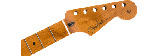 Fender Roasted Maple Stratocaster Neck, 21 Narrow Tall Frets, 9.5", Maple, C Shape