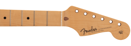 Fender Made in Japan Traditional II 50's Stratocaster Neck, 21 Vintage Frets, 9.5" Radius, U Shape, Maple
