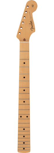 Fender Made in Japan Traditional II 50's Stratocaster Neck, 21 Vintage Frets, 9.5" Radius, U Shape, Maple