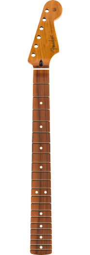 Fender Roasted Maple Stratocaster Neck, 21 Narrow Tall Frets, 9.5", Pau Ferro, C Shape