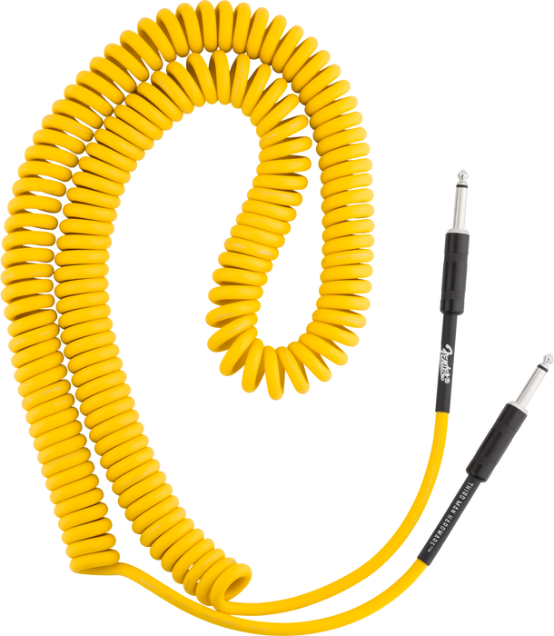 Fender 30' Coil Cable, Fender x Third Man Hardware, Yellow