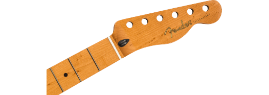 Fender Roasted Maple Telecaster Neck, 21 Narrow Tall Frets, 9.5", Maple, C Shape