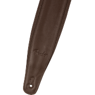 Fender 3.5" Premium Leather Strap, Brown