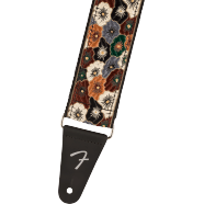 Fender Wild Bloom Strap, Brown, 2"