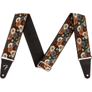 Fender Wild Bloom Strap, Brown, 2"
