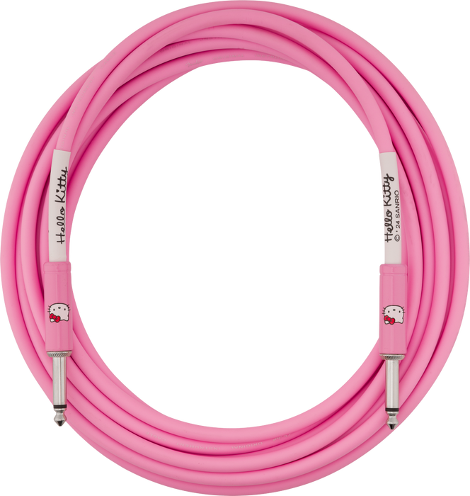 Fender x Hello Kitty 18.6' Instrument Cable, Pink