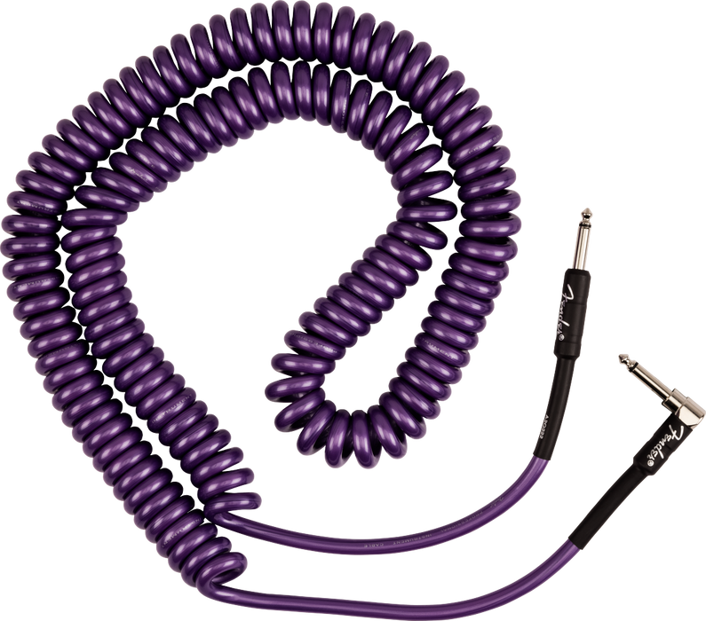 Fender J Mascis Coil Cable, 30', Purple