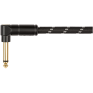 Fender Deluxe Coil Cable, 30', Black Tweed