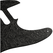 Fender Waylon Jennings Leather Telecaster Pickguard, Black