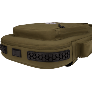 Fender Troubadour Electric Bass Gig Bag, Olive