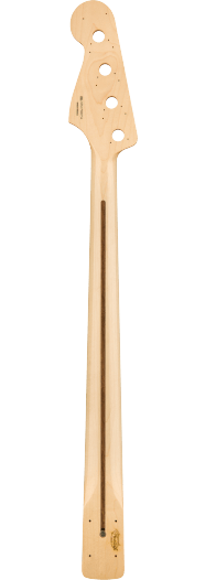 Fender Classic Series 70's Jazz Bass Neck, 20 Medium Jumbo Frets, Block Inlay, Pau Ferro