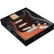 Fender Pre-Wired Strat Pickguard, Custom Shop Custom '69 SSS, Tortoise Shell 11 Hole PG