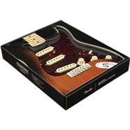 Fender Pre-Wired Strat Pickguard, Original '57/'62 SSS, Tortoise Shell 11 Hole PG