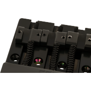 Fender Fender HiMass 4-String Bass Bridge Assembly With Zinc Saddles, Black