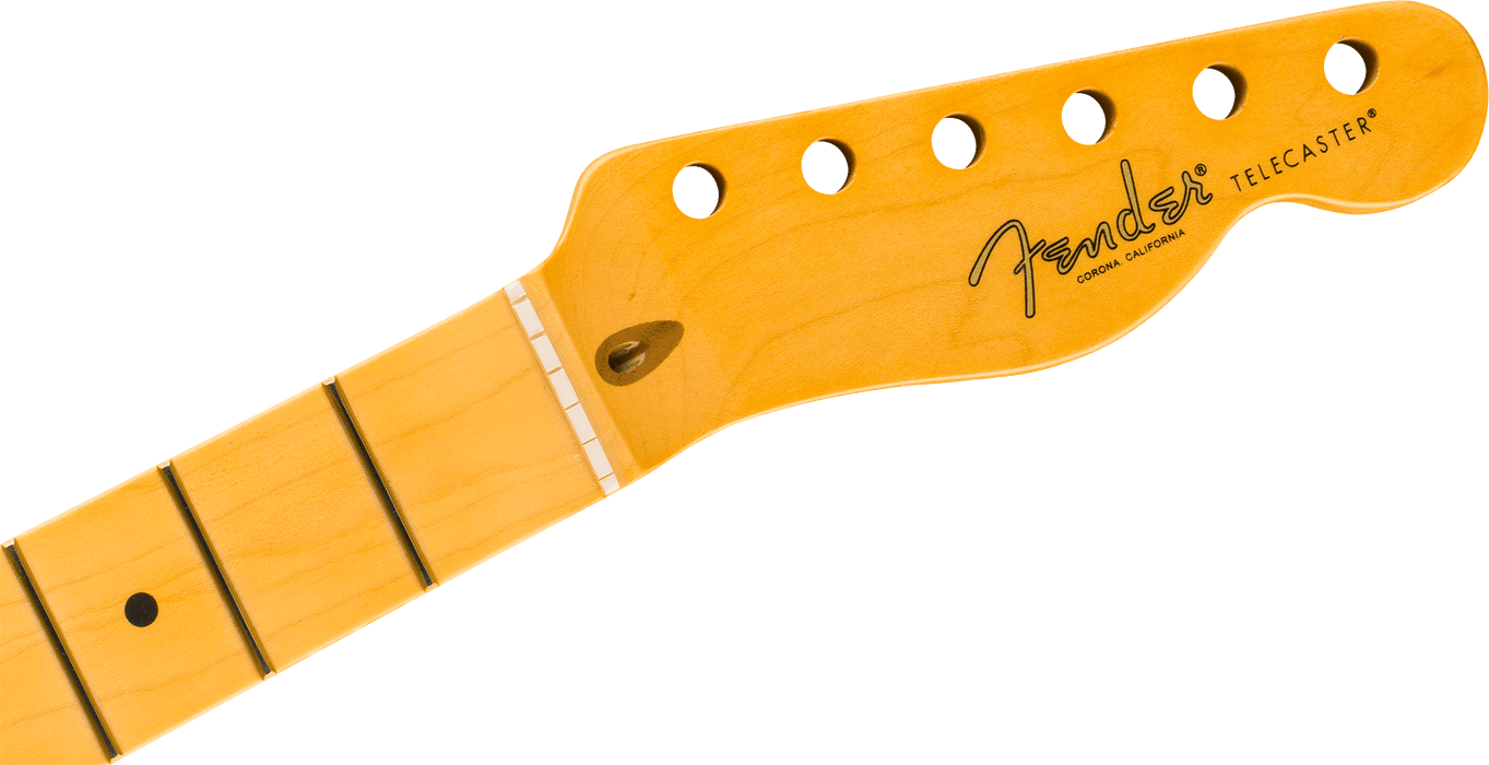 Fender American Professional Classic Telecaster Neck, 22 Medium Jumbo Frets, 9.5" Radius, Maple