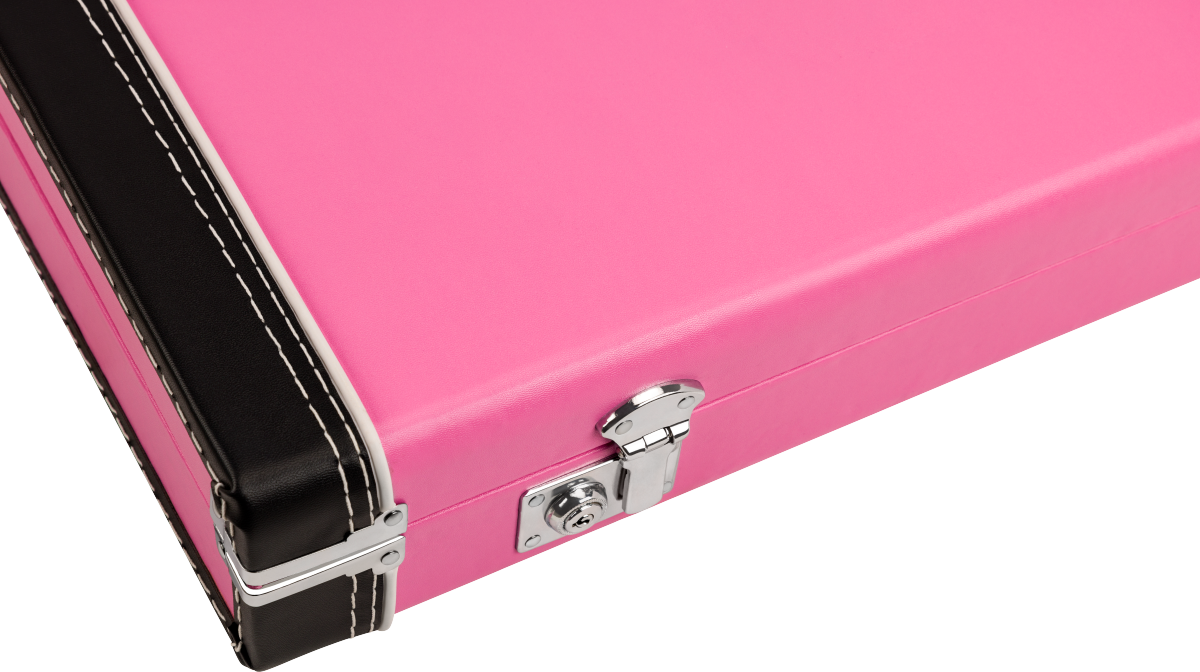 Fender Joe Strummer Strat/Tele Case, Pink Leopard