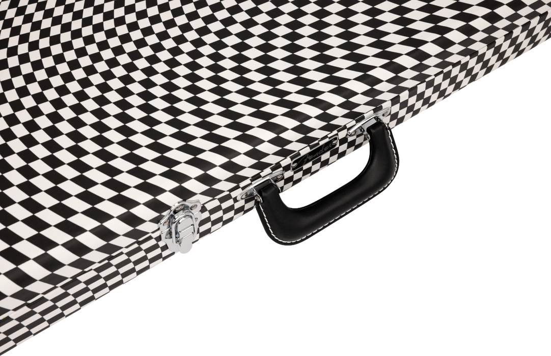 Fender Classic Series Case, Strat/Tele, Wavy Checkerboard