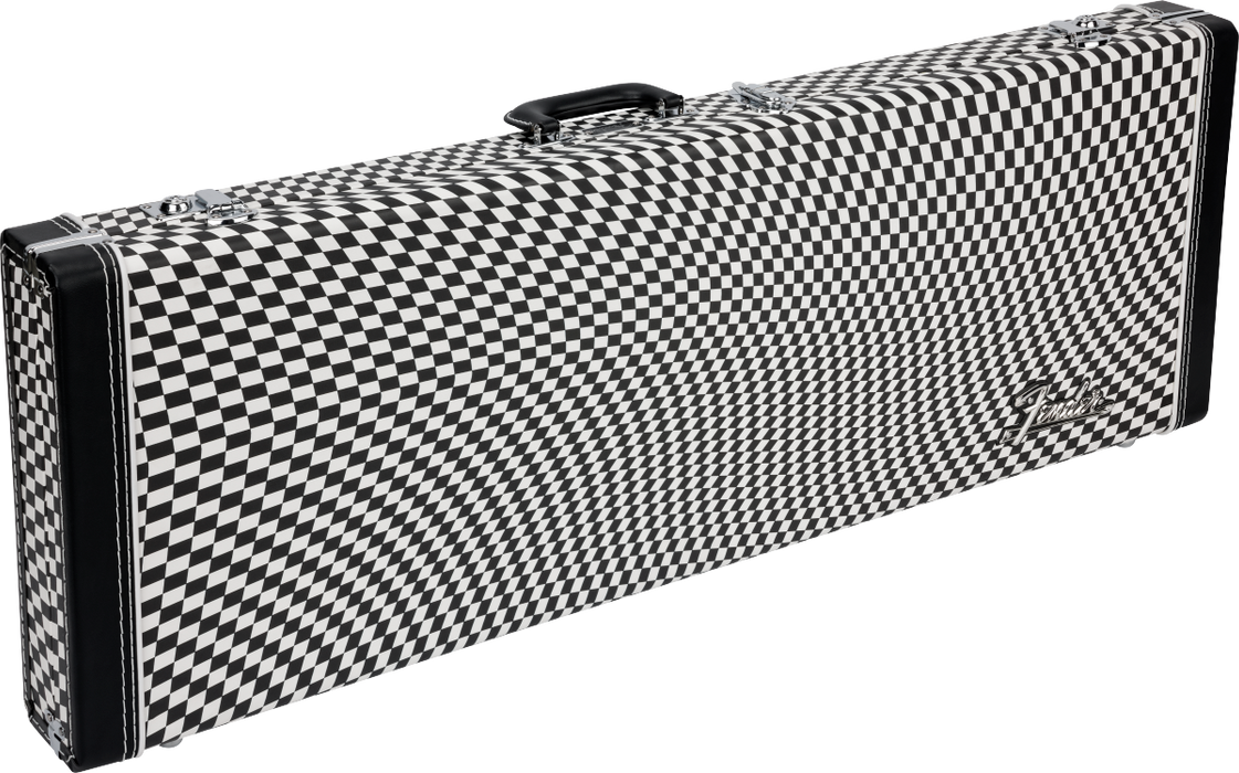Fender Classic Series Case, Strat/Tele, Wavy Checkerboard