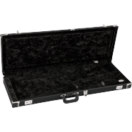 Fender Classic Series Wood Case - Strat/Tele, Left-Hand, Black