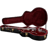 Gretsch G6241 16" Deluxe Hollow Body Electric Hardshell Case, Black