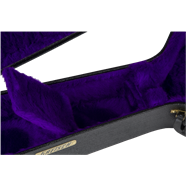 Gretsch G6296 Round Neck Resonator Flat Top Case, Black