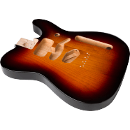 Fender Deluxe Series Telecaster SSH Alder Body Modern Bridge Mount, 3-Color Sunburst