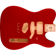 Fender Deluxe Series Telecaster SSH Alder Body Modern Bridge Mount, Candy Apple Red