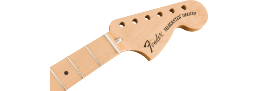 Fender Classic Series '72 Telecaster Deluxe Neck, 21 Vintage-Style Frets, Maple Fingerboard, 3-Bolt Mount
