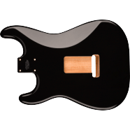 Fender Classic Series 60's Stratocaster SSS Alder Body Vintage Bridge Mount, Black