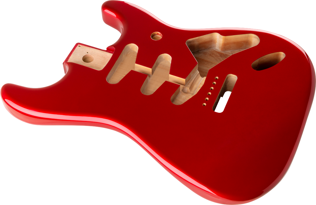 Fender Classic Series 60's Stratocaster® SSS Alder Body Vintage Bridge Mount - Candy Apple Red