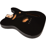 Fender Classic Series 60's Telecaster SS Alder Body Vintage Bridge Mount, Black