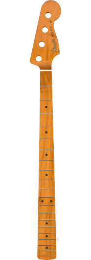 Fender Roasted Maple Vintera '60's Jazz Bass Neck, 20 Vintage Frets, 7.25", "C" Shape