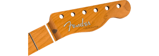 Fender Roasted Maple Vintera Mod '50's Telecaster Neck, 21 Medium Jumbo Frets, 9.5", "V" Shape