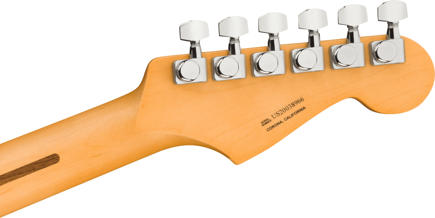 Fender American Ultra Stratocaster Left-Hand, Maple Fingerboard - Texas Tea