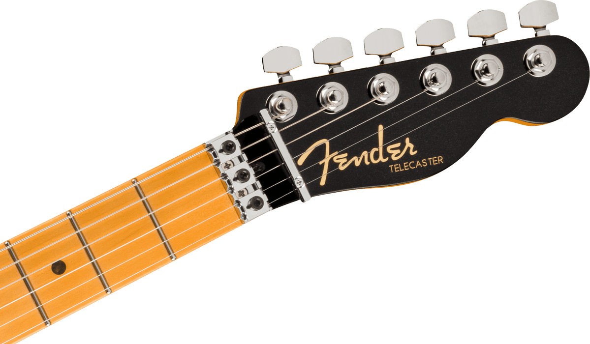 Fender American Ultra Luxe Telecaster Floyd Rose® HH, Maple Fingerboard, Mystic Black