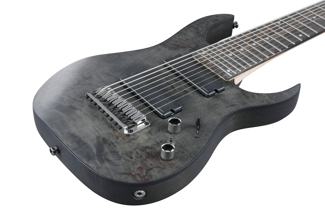 Ibanez RG9PBTGF - RG Axe Desing Lab 9-String Electric Guitar - Transparent Gray Burst