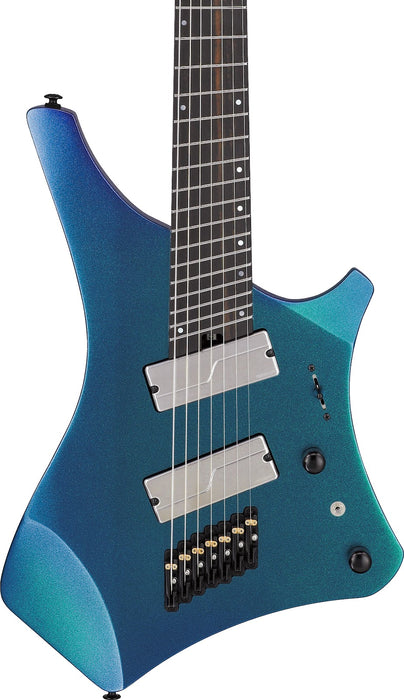 Ibanez A Series 7-String Electric Guitar w/Gigbag, Nebula Shift