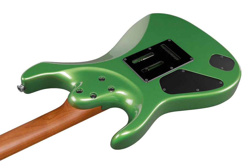 Ibanez AZ2402AGM - AZ Prestige 6-String Electric Guitar w/Case - Apple Green Metallic