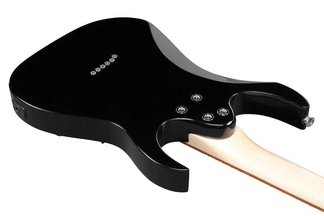 Ibanez GRGM21 Gio RG miKro Left-Handed Short Scale Electric Guitar - Black Night