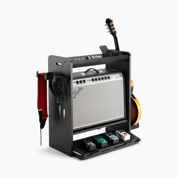 On Stage GWS5000B Guitar Workstation, Black