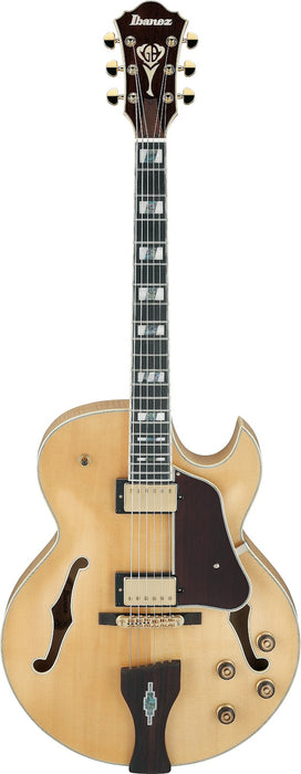 Ibanez LGB30NT George Benson Signature Hollowbody Guitar, Natural