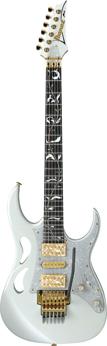 Ibanez PIA3761SLW - Steve Vai Signature 6-String Electric Guitar w/Case - Stallion White