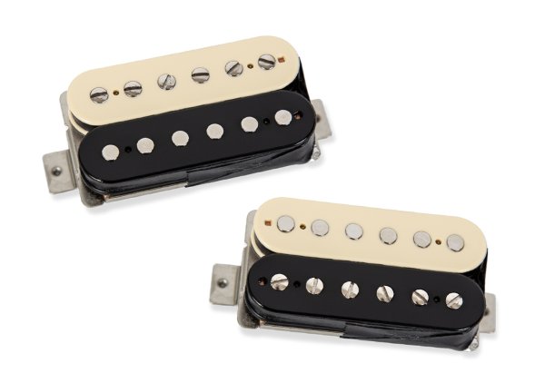 Seymour Duncan Slash 3.0 Pickup Set 4-Conductor Cable and Short Ear, Zebra