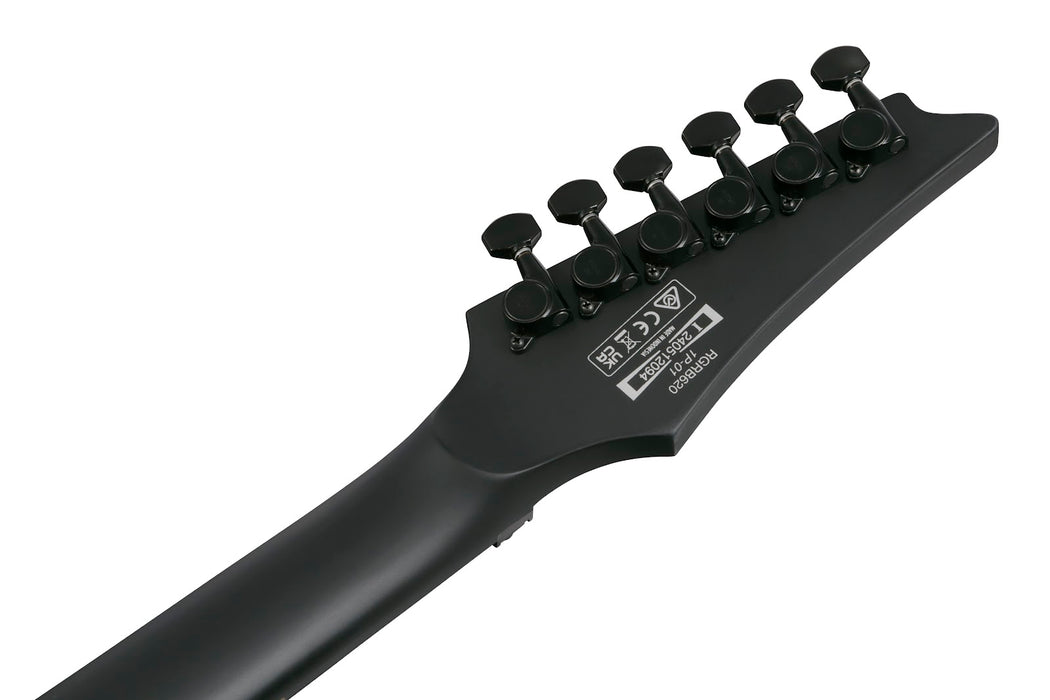 Ibanez RGRB620BKF - RG Iron Label 6-String Electric Guitar - Black